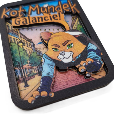 Magnes 3D KOT MUNDEK Piotrkowska