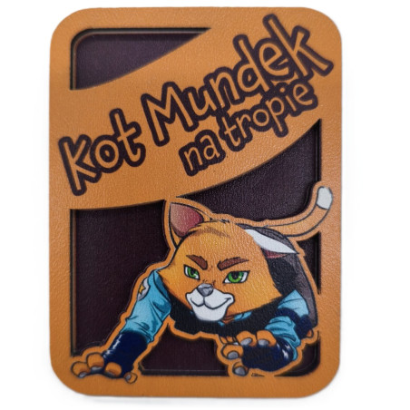 Magnes 3D KOT MUNDEK na tropie