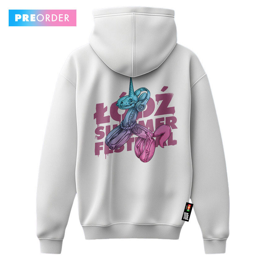 BIAŁA BLUZA ŁÓDŹ SUMMER FESTIWAL 2026