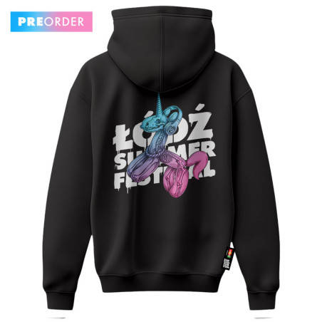 CZARNA BLUZA ŁÓDŹ SUMMER FESTIWAL 2026