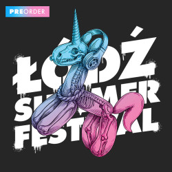 CZARNA TORBA Z NADRUKIEM ŁÓDŹ SUMMER FESTIWAL