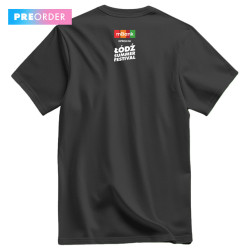 CZARNA KOSZULKA ŁÓDŹ SUMMER FESTIWAL 2026