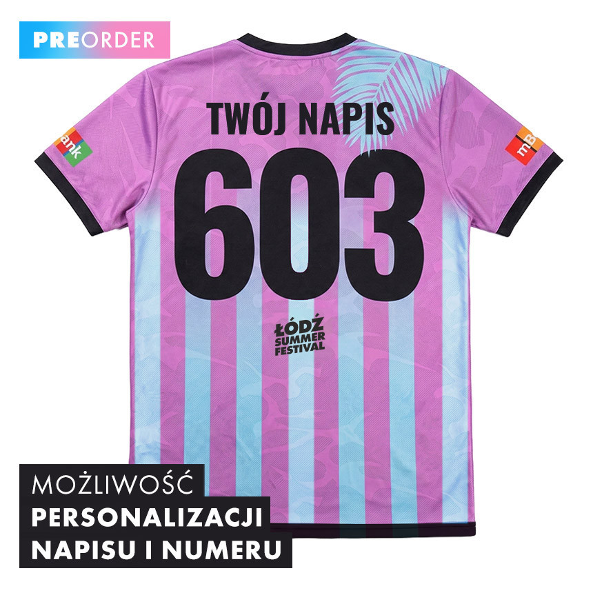 LIMITOWANA SPORTOWA KOSZULKA ŁÓDŹ SUMMER FESTIVAL 2026