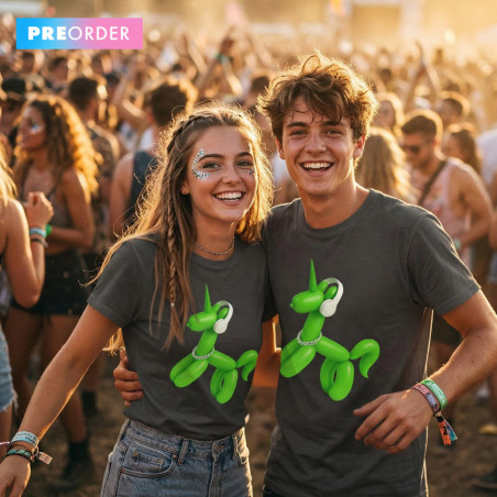 CZARNA KOSZULKA ŁÓDŹ SUMMER FESTIWAL 2026