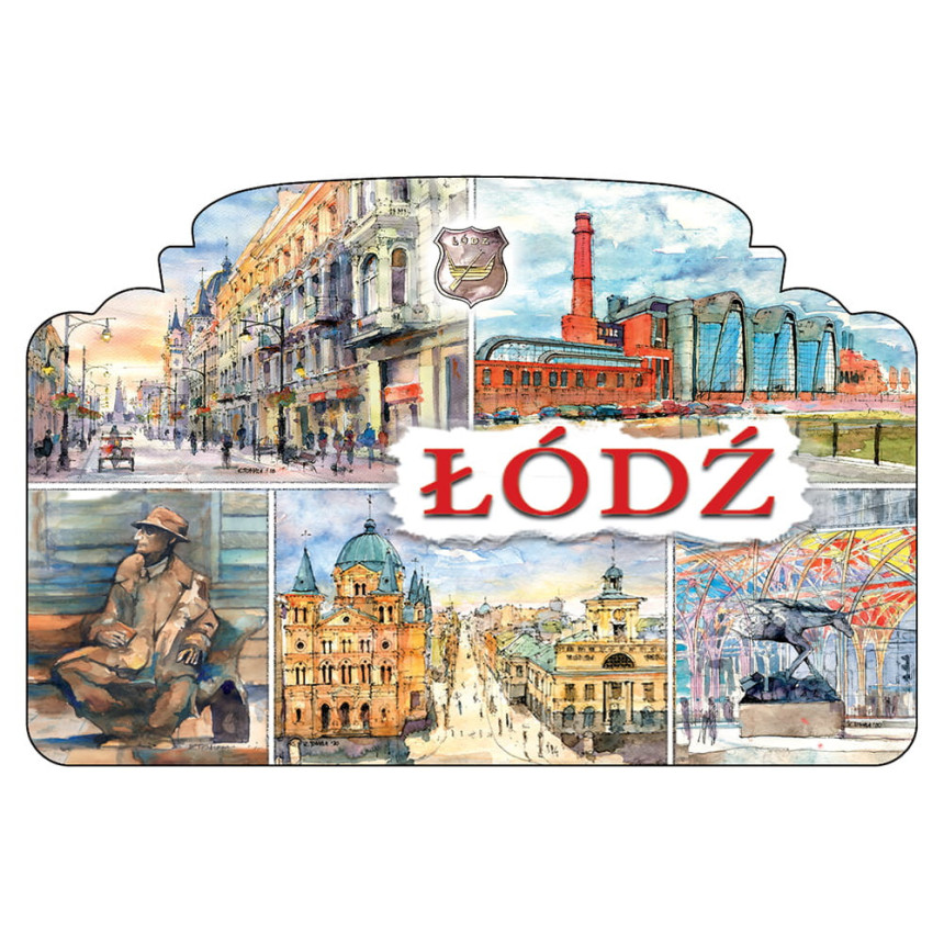 MAGNES Z ŁODZI- 5 MINIATUR