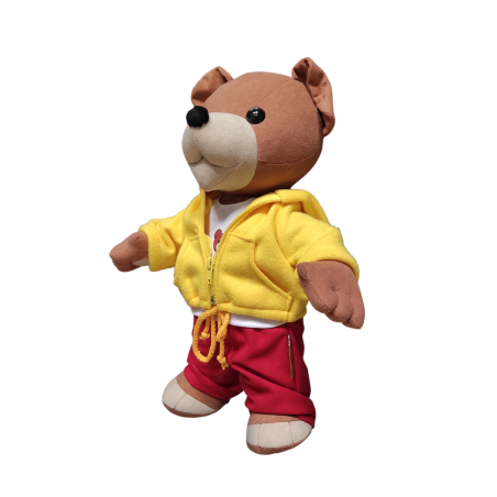 Miś Uszatek w dresie 43 cm