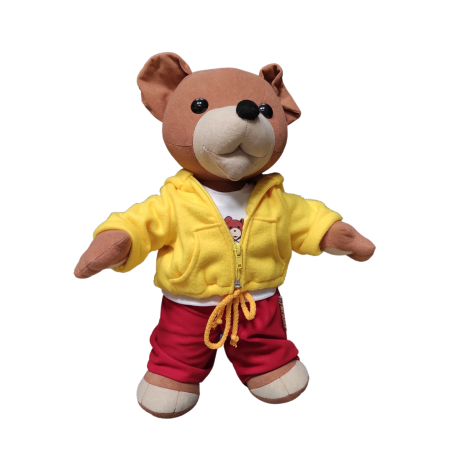 Miś Uszatek w dresie 43 cm