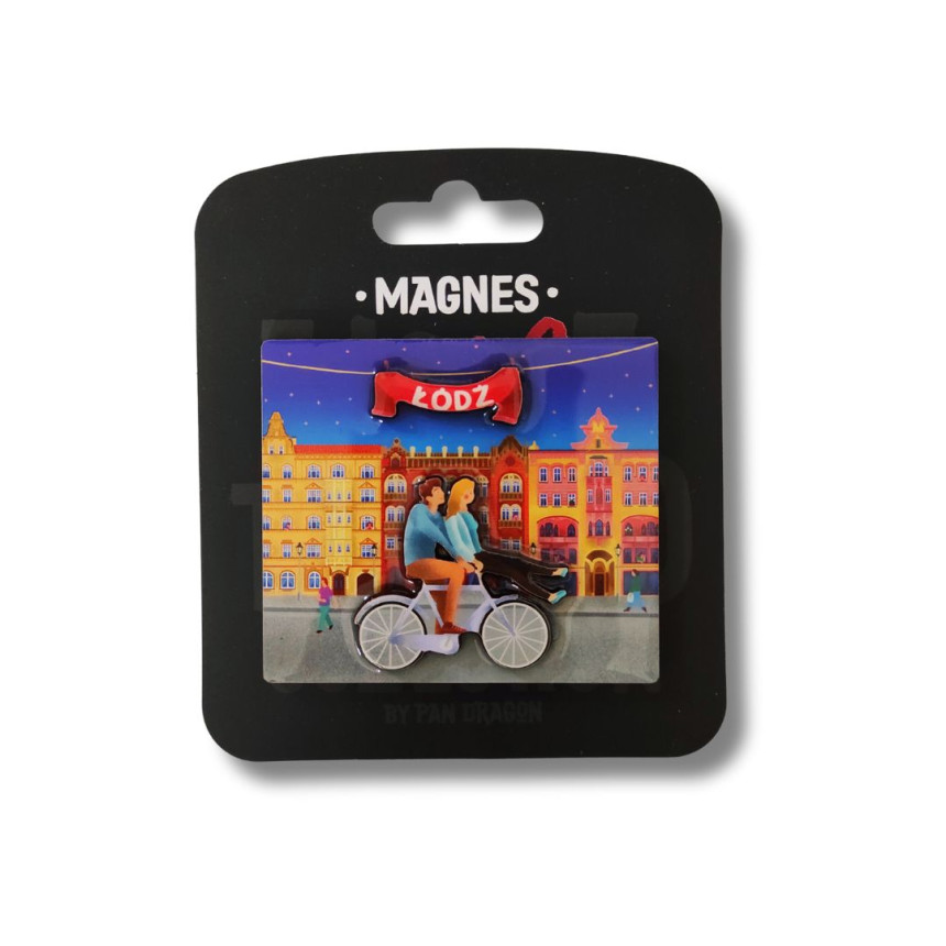 Magnes Łódź Rowerowa Pan Dragon