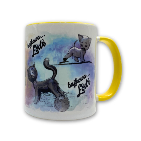 Kubek Bajkowy żółty