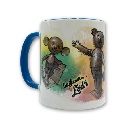 Kubek Bajkowy niebieski