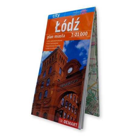 Łódź Plan Miasta 1:21000