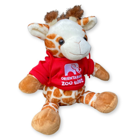 Żyrafa pluszak WILD Hoody 20cm