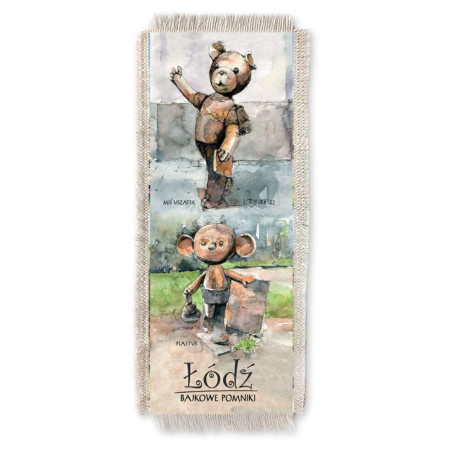 Zakładka Materiałowa Bajkowe Pomniki Plastuś