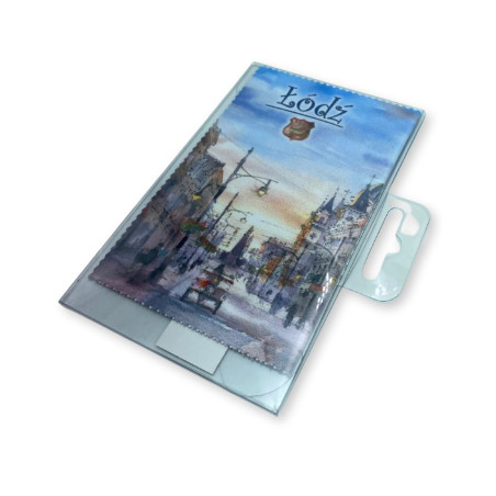 Ściereczka do okularów Akwarela Łódź