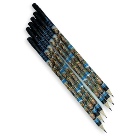 Komplet 6 ołówków Bajkowe Pomniki Łódź