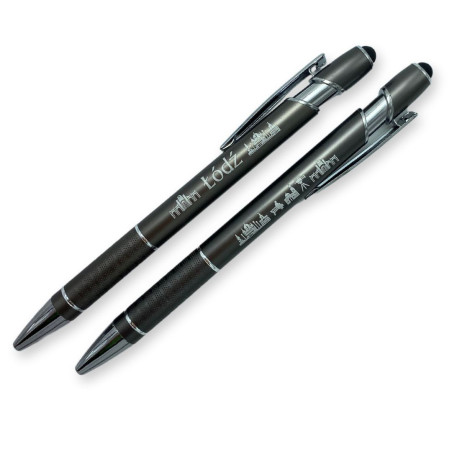 Długopis grawerowany Łódź z końcówką do tabletu