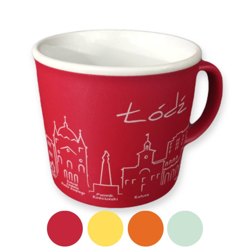 Kubek pastelowy Łódź