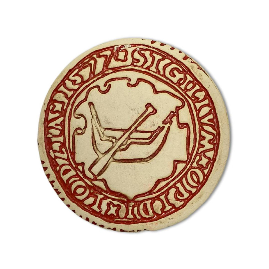 Magnes ceramiczny Łódź Pieczęć